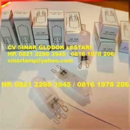 Lampu Halogen G9 230V 40W Frosted